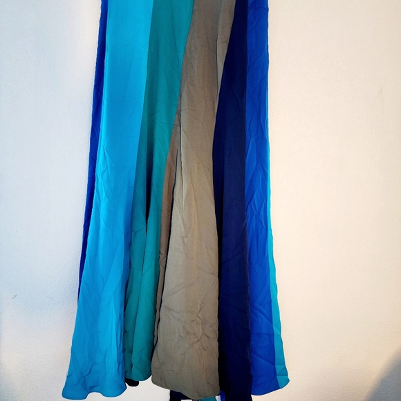 Diane Von Furstenburg Colorful Penelope Silk Wrap Sleeveless Midi Dress Size 0 - Picture 7 of 14